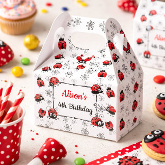 Whimsical Ladybugs Birthday Presentaskar
