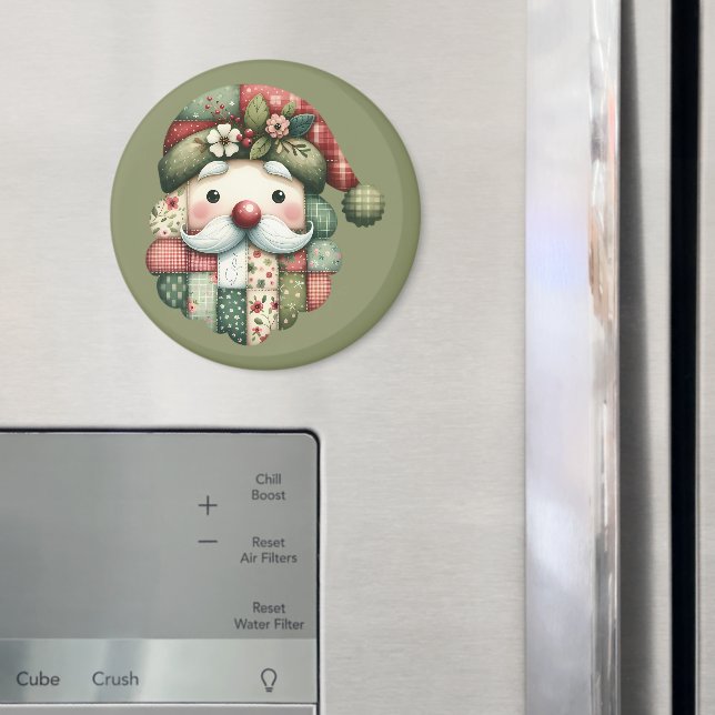 Whimsical Lapptäcke Tomte Jul Magnet (In Situ (Fridge))