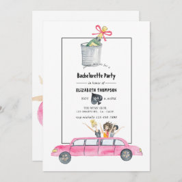 Whimsical Las Vegas Bachelorette Party-inbjudan Inbjudningar