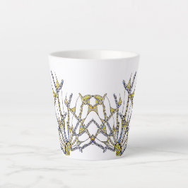 Whimsical Latte Mugg (Doodle - Handdragen)