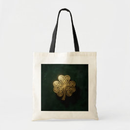 Whimsical Leprechaun Pot of Gold Tote Bag Tygkasse