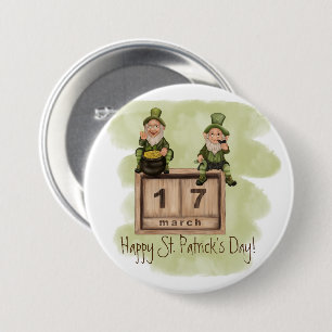Whimsical Leprechaunss St. Patrick's Day Knapp