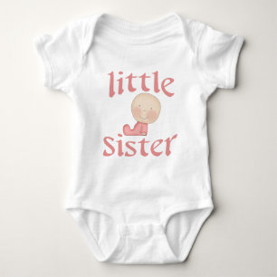 Whimsical Little Sister Baby T-Shirt