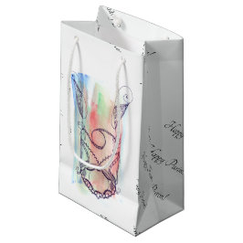 Whimsical Lycklig Purim Gift Bag