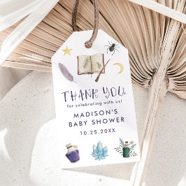 Whimsical Magic Potions Halloween Baby Shower Presentetikett