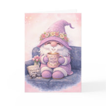 Whimsical Mammauppskattningshälsningskort