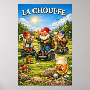 Whimsical Meadow Ride och Ale Joy-affisch Poster