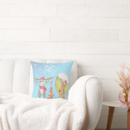 Whimsical Merry Chris Moose - Åh Jolly Kudde