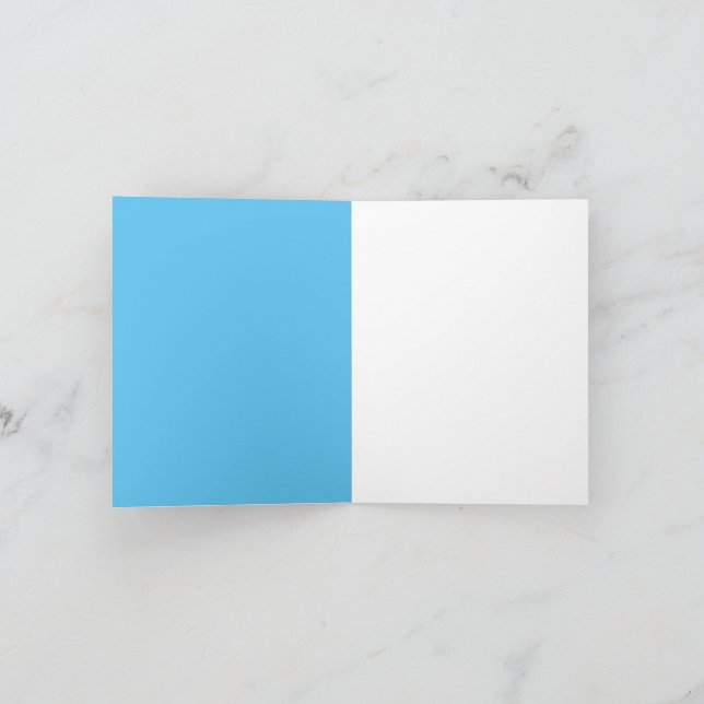 Whimsical Mixed Media Ansikte Card Inbjudan (Inuti)