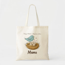 Whimsical Modern Mother`s Day Tote Bag Tygkasse