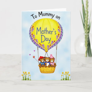 Whimsical Mommy Varm Luft Kort