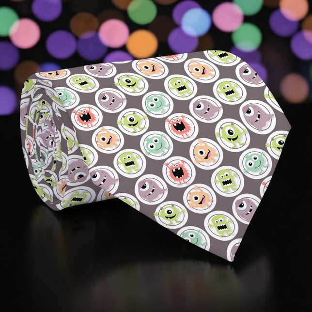 Whimsical Monsters Fun Custom Necktie Tie Slips (Skapare uppladdad)