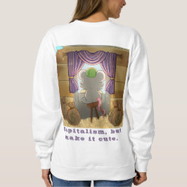 Whimsical Mouse Vendor – Cute Hat Booth Character  T Shirt