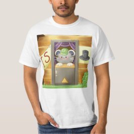 Whimsical Mouse Vendor – Cute Hat Booth Character T Shirt