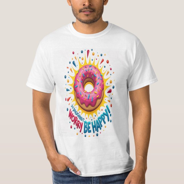 Whimsical Munk Pop Art Explosion T Shirt (Framsida)