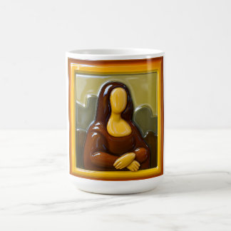 Whimsical Museum Porträtt Kaffemugg