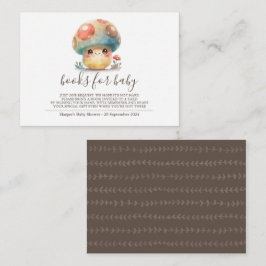 Whimsical Mushroom Bokar för Baby Tilläggskort
