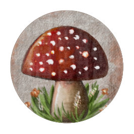 Whimsical Mushroom & Fungi Motif – Nature-Inspired