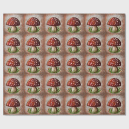 Whimsical Mushroom & Fungi Motif – Nature-Inspired Presentpapper