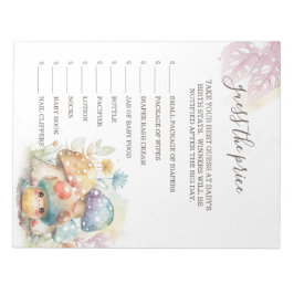 Whimsical Mushroom gissar Prisa Anteckningsblock