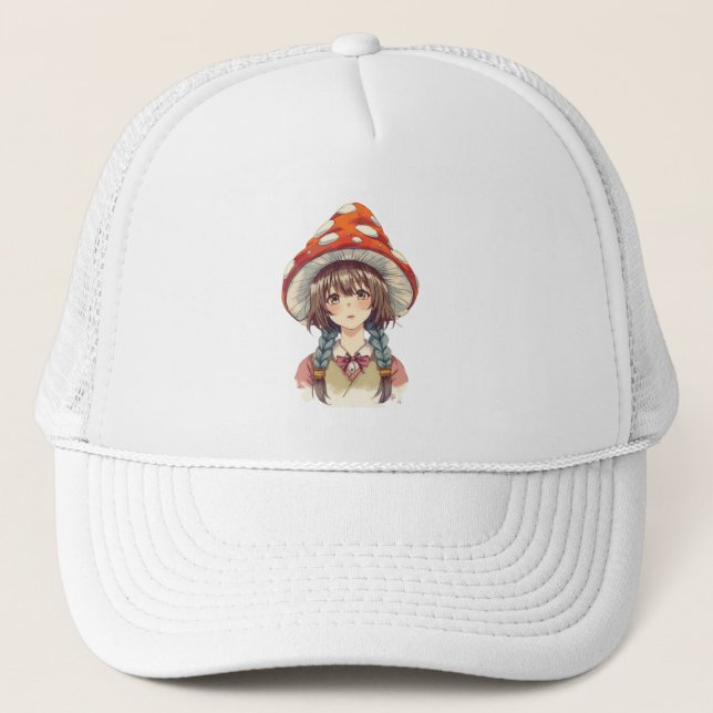 Whimsical Mushroom Hatt Hatt Keps (Framsida)