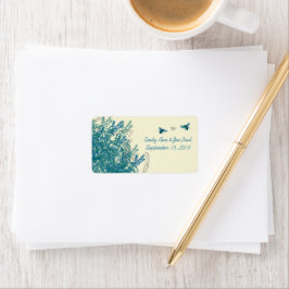 Whimsical Musical Humla sparar datumetiketterna Adressetikett