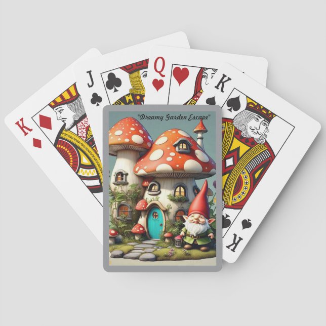 "Whimsical Nature Escape" Casinokort (Baksidan)