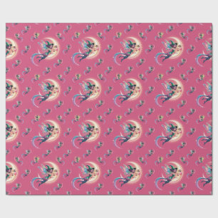 Whimsical Neon Halloween Witch, Halloween Witch Presentpapper