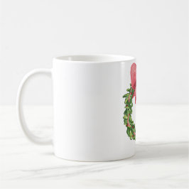 Whimsical Nötknäppare Julkrans Kaffemugg