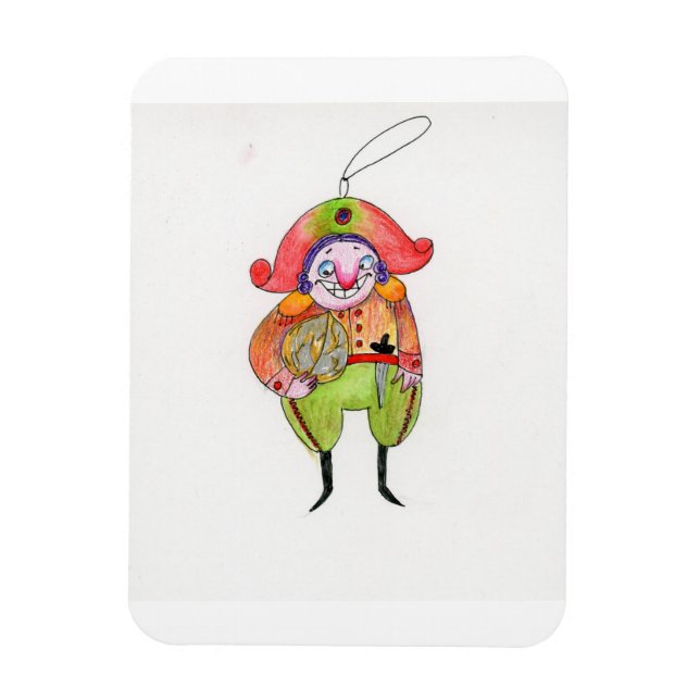 Whimsical Nutcracker Magnet (Vertikal)
