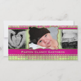 Whimsical Paisley urban & Hip Baby annons Meddelande