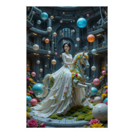 Whimsical Papercraft Dream Perfect Poster