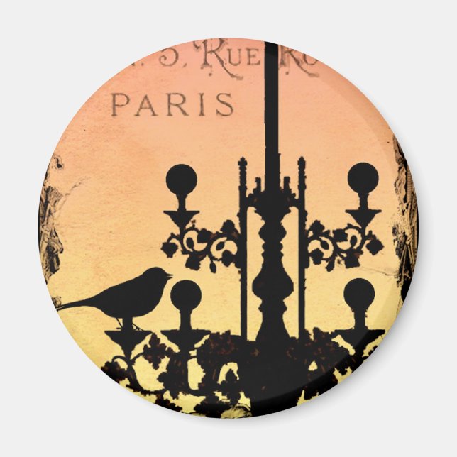 *WHiMSiCaL PaRiS MaGNeT* Magnet (Framsidan)