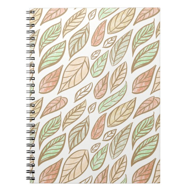 Whimsical Pastellblad Driv Anteckningsbok (Framsidan)