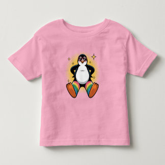Whimsical Penguin Caroon T Shirt
