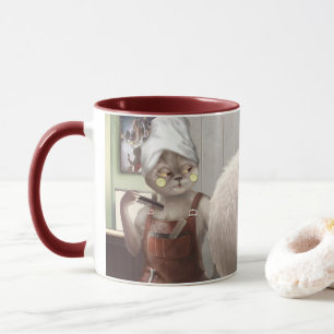 Whimsical Pet Barber Shop Mugg