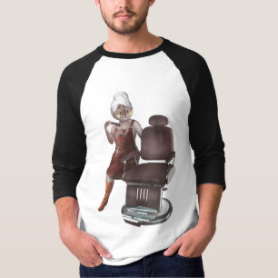 Whimsical Pet Barber Shop T Shirt