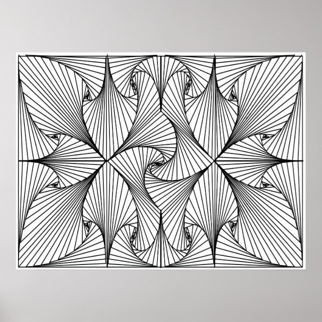 Whimsical Petal Poster (Framsidan)