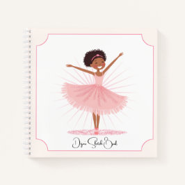 Whimsical Pink Ballet Dancer