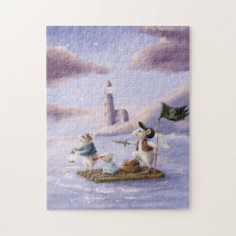 Whimsical Pirates Storybook Pussel