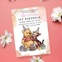 Whimsical Pooh & Vänner 1-årsdag