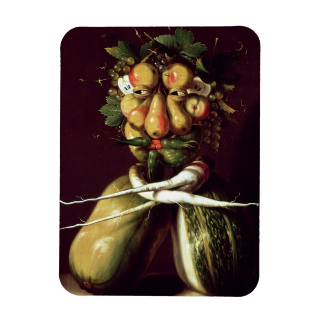 Whimsical Porträtt Magnet (Vertikal)