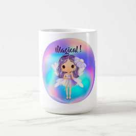Whimsical Princess Älvfödelsedag Kaffemugg
