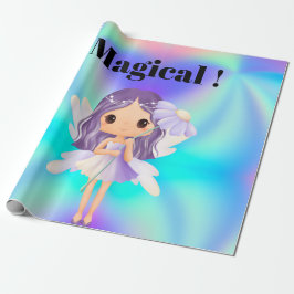 Whimsical Princess Fairy Birthday Presentpapper