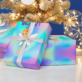 Whimsical Princess Fairy Birthday Presentpapper