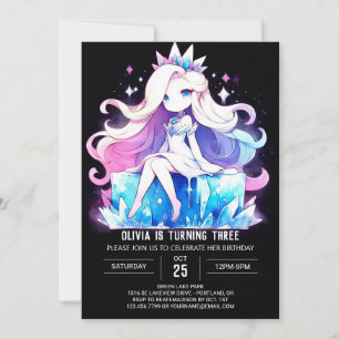 Whimsical Printable Birthday Inbjudningar