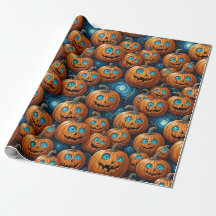 Whimsical Pumpkin Halloween-presentpapper