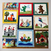 Whimsical Quilt Graphic