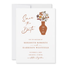 Whimsical Retro Boho Blommigt Bröllop