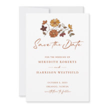 Whimsical Retro Boho Blommigt Bröllop